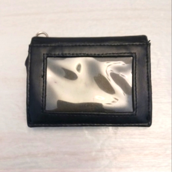 Disney Mickey Mouse Leather Black & White Wallet - Picture 2 of 9